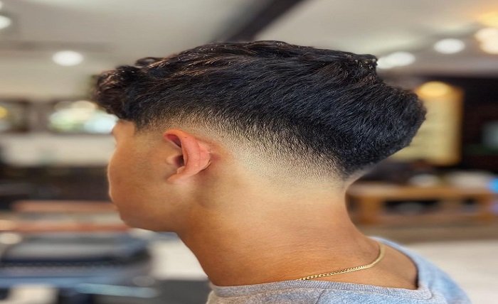 low taper skin fade